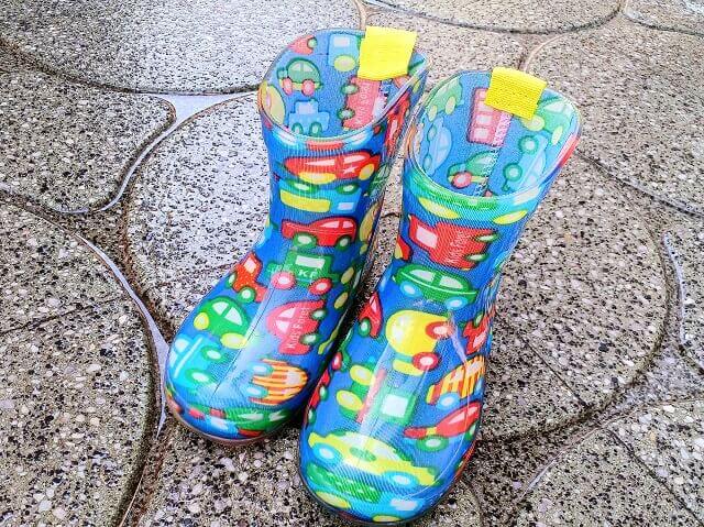 雨の日の長靴